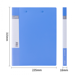 得力5302ES 双强力夹	(蓝)