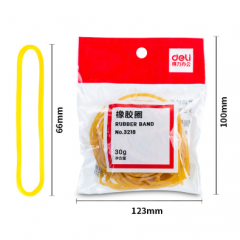 得力3218 橡胶圈	(30g/包)