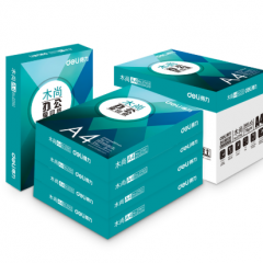 得力Z7502 复印纸	木尚A4-70g-5包/箱(白色)500张/包